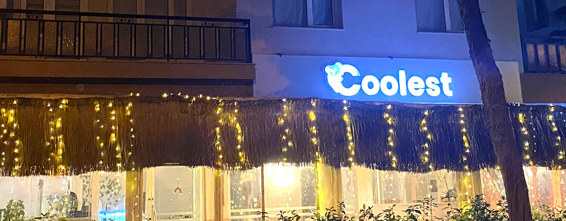 Gaziemir Coolest Kafe Kahve Tatl doum gn partisi